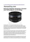 Samsung integrates pioneering i-Function lens technology