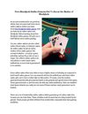 Free Blackjack Online Games: Get To Know the Basics of Blackjack