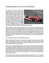 F1 Betting: Sport for the 21st Century Woman