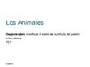 los animales