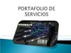 Portafolio de Servicios