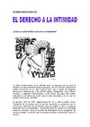 Derecho a la intimidad