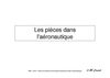 Présentation - Etude du marché : "La fonderie aluminium dans l'aéronautique"