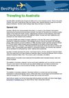 Travel Guide to Australia