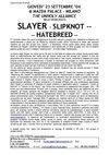 Cs Unholy Alliance - Slayer - Slipknot - Hatebreed