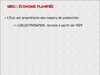 URSS - Economie planifiée