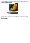 Samsung 46 Black LED Flat Panel LCD HDTV & Samsung Blu-Ray Disc Player wNetflix Streaming Capabilities