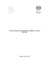 Evolución de salarios en Latinoamérica 1995 - 2006 OIT