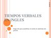 tiempos verbales en ingles