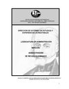 Pensum de Recursos Humanos de la Unesr