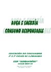 AUGA E ENERXÍA. CONSUMO RESPONSABLE