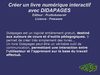 Créer un livre numérique interactif avec Didapages