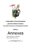Les outils de la malle EEDD pour les acteurs sociaux