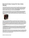 Download Guitar Lessons For Your Guitar Playing