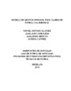 Modelo de Gestión Integral para Clubes de fútbol