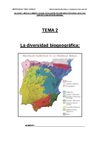 TEMA 2 BIOGEOGRAFÍA BLOQUE I ESPA SOCIALES 
