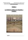 TEMA 6 EDAD ANTIGUA EN ESPAÑA Y ARAGÓN BLOQUE I ESPA SOCIALES