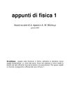 appunti fisica 1