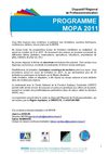 Programme des formations 2011 de la MOPA