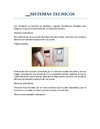SISTEMAS TÉCNICOS