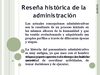 Reseña Historia de Administración de Empresas