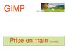 Prise en main GIMP