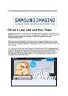 NX100 OK Go Samsungimaging article