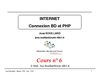 Cours de PHP N°6 de José Rouillard