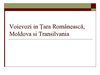 Voievozi in Ţara Românească, Moldova si Transilvania