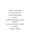 trabajo de informatica