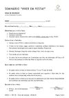 Ficha de Inscrição - Seminário VIVER EM FESTA