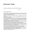 Messages divins