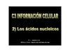 TEMA 1. ÁCIDOS NUCLEICOS