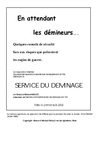 En attendant les démineurs