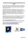 Joomla Facebook Share Button Is The Hot Favourite Next To Like Button