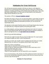 Meditation For Great Self Esteem