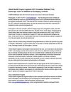 Global Health Progress Applauds HIV-Prevention Medicine Trial, Encourages Access to Medicines in Developing Countries 