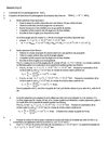 Première S : Solutions électrolytiques. Correction de l'exercice.