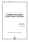 L'intégration des immigrés d'origine turque en Allemagne