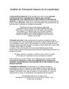 Analisis de Conceptos basicos de la Logoterapia