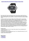 Baume & Mercier Men's 8755 Riviera XXL Magnum Titanium Watch