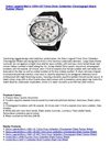 Swiss Legend Men's 10541-02 Trimix Diver Collection Chronograph Black Rubber Watch