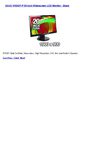 ASUS VH202T-P 20-Inch Widescreen LCD Monitor - Black
