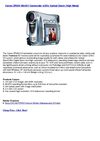 Canon ZR200 MiniDV Camcorder w20x Optical Zoom (High Metal)