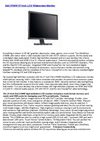 Dell 2709W 27-Inch LCD Widescreen Monitor