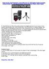 Flash Kit For The Panasonic Lumix DMC-G10 12.1 MP Digital Camera Includes Vivitar DF-293 TTL LCD Bounce Zoom Swivel...