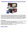 HDDV5520 Red(with 16GB card) 5MP 2.4-inch LCD Digital CamcorderCamera