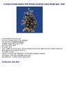 2' DuraLit Frosted Jackson Pine Artificial Christmas Tree in Burlap Sack - Clear