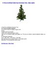 2' Pre-Lit Artificial Table Top Christmas Tree - Clear Lights