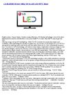 LG 32LE5300 32-Inch 1080p 120 Hz LED LCD HDTV, Black